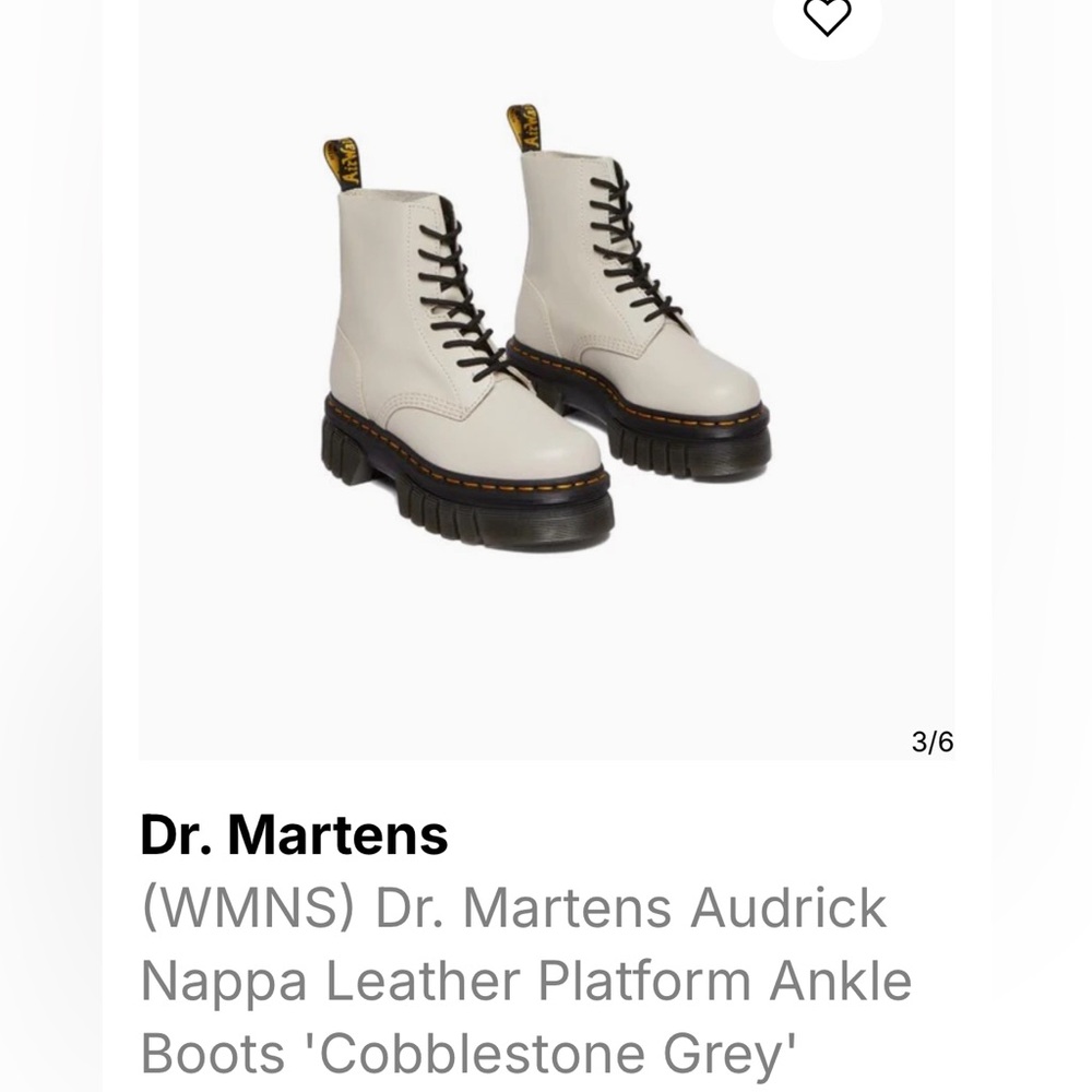 Dr. Martens Audrick 8-Hole Boots